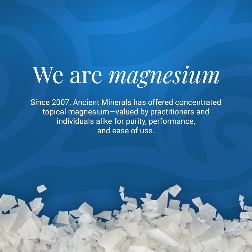 Magnesium Bath Flakes, Epsom Salt Alternative, 1.65Lb | Pure Zechstein Magnesium Chloride Flakes for Soaking & Whole-Body Replenishment. 1.65 Lb Resealable Bag.