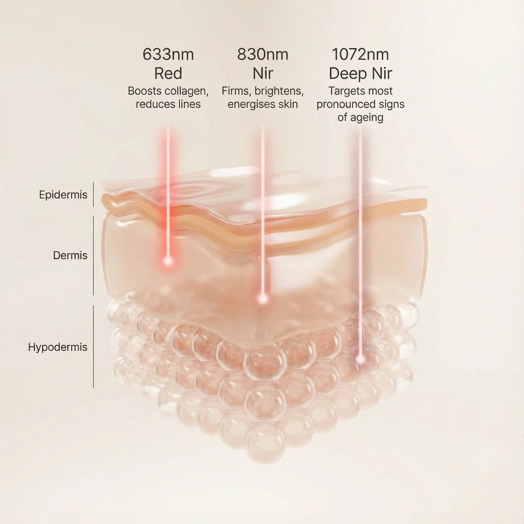 Nicebeam Multi-Wavelength LED & Laser Face Mask