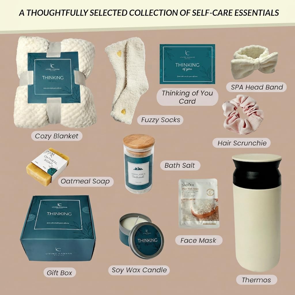 Pamper Her with Our Luxurious 11-Piece Self-Care Gift Set - Perfect Wellness Gifts for Every Special Woman in Your Life!