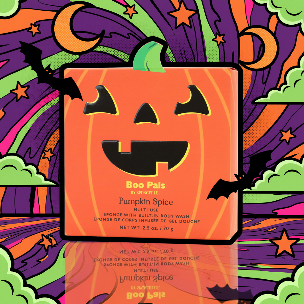 Pumpkin Spice Body Wash Buffer | Boo Pals