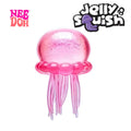 Needoh Fuzz Ball Jellyfish Squishy Blind Box Random Color Soft Stress Relief Toy Cute Relaxing Squeeze Sensory Toy