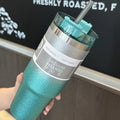 30oz 890ML Stainless Steel Vacuum Tumbler With Straw Leakproof Thermal Car Mug Outdoor Sports Water Bottle