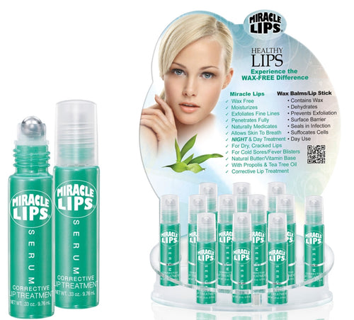 Anti-Aging Lip Serum – Miracle Lips Corrective Treatment 0.33 oz