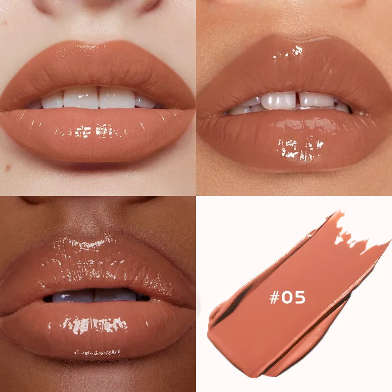 Pudaier Mirror Water Gloss Moisturizing Lip Gloss - 10 Colors
