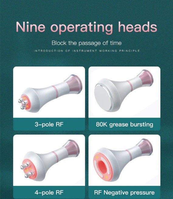 Shape Tactics 9-in-1 Ultrasonic RF & Vacuum System