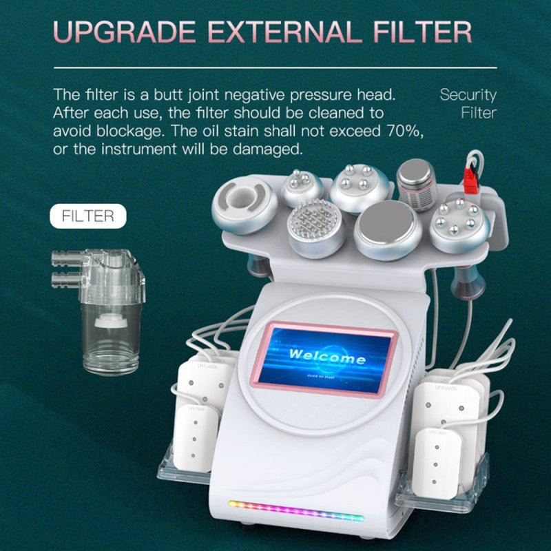 Shape Tactics 9-in-1 Ultrasonic RF & Vacuum System